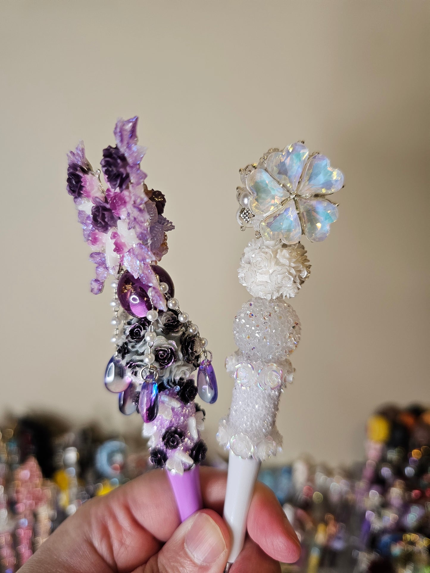 Fancy Beaded Pen with Wrap